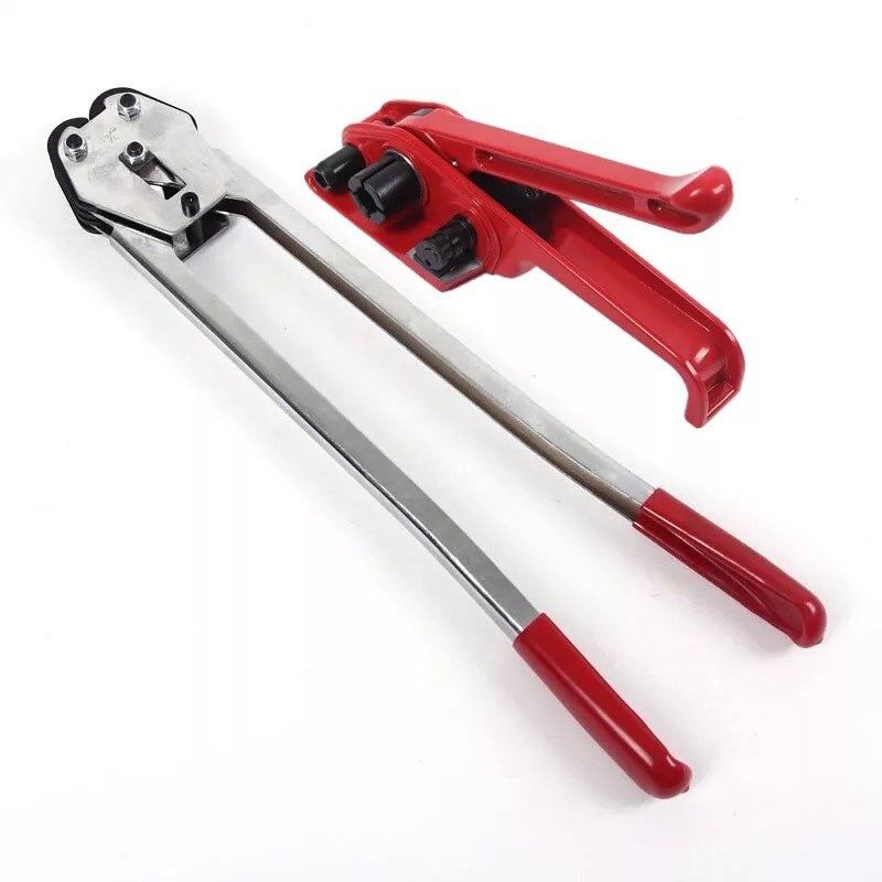 塑钢带专用手动捆扎机打包机拉紧器打包钳套装