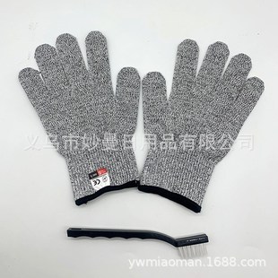 跨境不锈钢多功能切菜器套装曼陀林刨丝器切片器防割手套清洁刷套