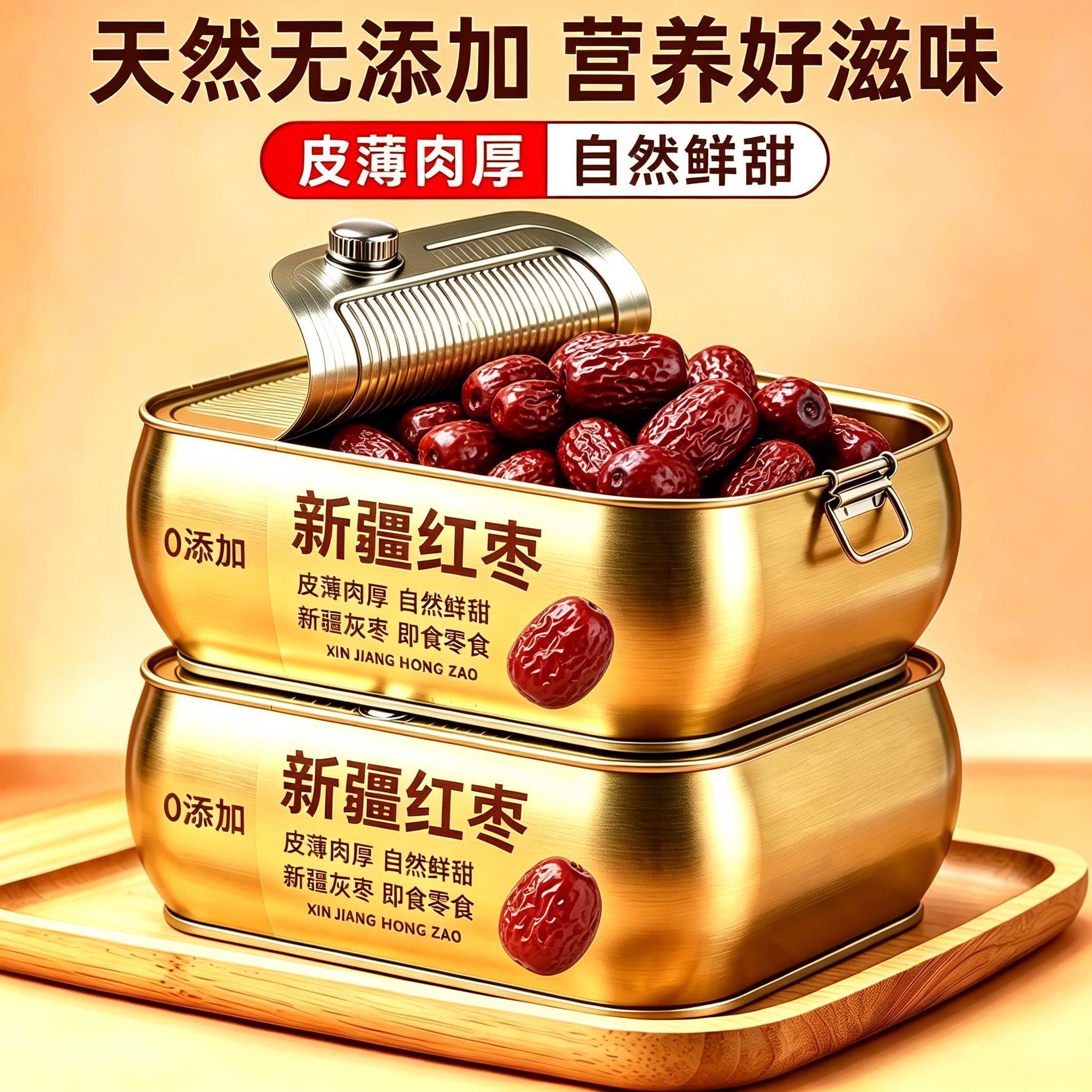 大红枣特级新疆特产旗舰店若羌灰枣基地直发吊干孕妇枣子新货