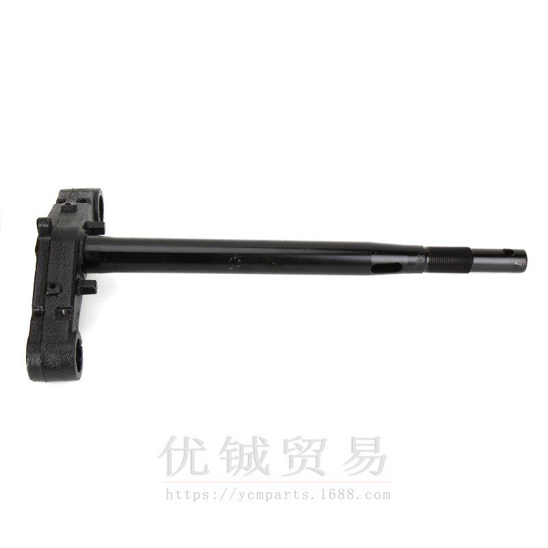轩伟BWS摩托车配件30芯方向柱山星柱下联板前叉150电动车方向柱