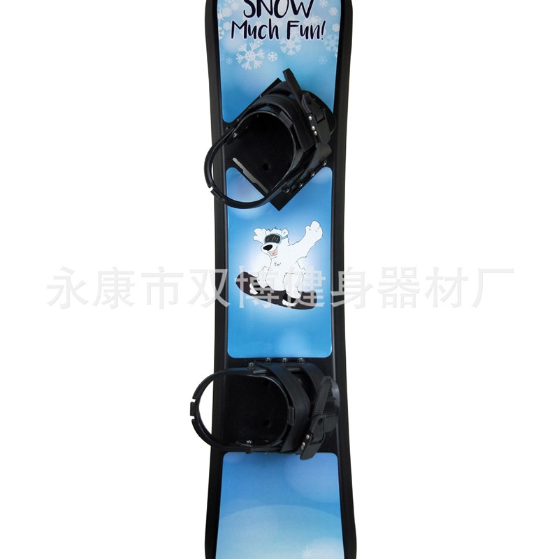 供应冬季儿童滑雪单板 儿童塑料定向滑沙板 自由式滑雪板