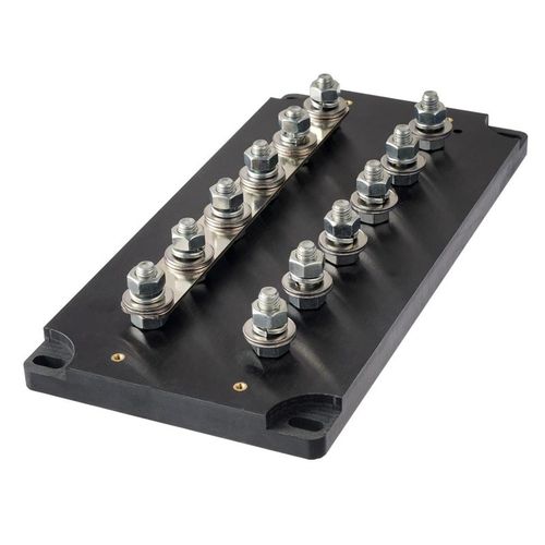 跨境供货保险座 ANL-B6大号六路保险丝底座 尼龙放火阻燃 大电流