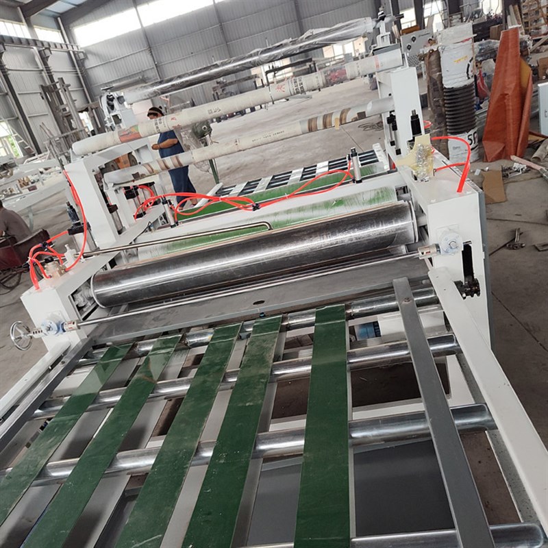 冷贴机上下烤箱加热木饰面覆膜机 防火复合板表面贴合机