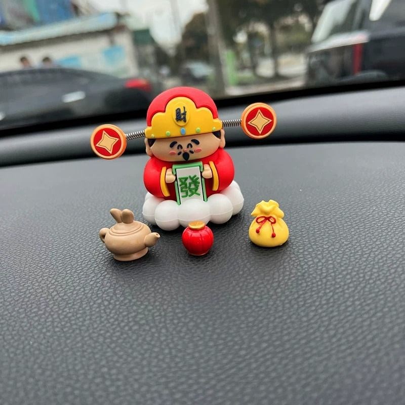 汽车摆件车载车上中控台创意个性可爱车内饰品装饰用品