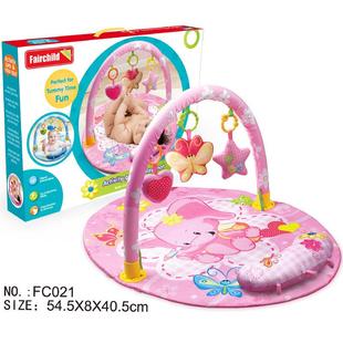 现婴儿多宝功能健身架无品牌/蓝男宝带枕头居家客货厅爬行色垫亚