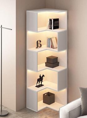 ShJ11497沙现做轻奢转角柜客厅角柜发边柜室床头书柜转柜角卧书架