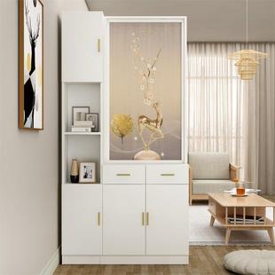 厅玄柜隔断欧807式简关约进入户隔断客客厅遮挡新款玄关门柜网红