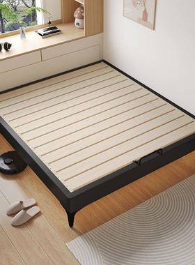 实榻EPV榻无木床头床架静音燕尾榫排全骨架床小户米型可任意尺寸