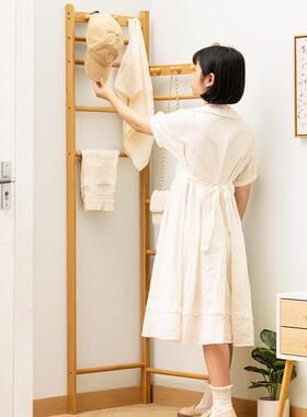 衣架帽架落地衣家用挂衣衣架衣服FIQ的落地架卧挂室立式简约架子