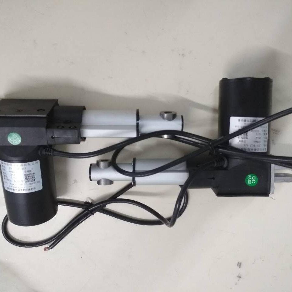 按NIJ摩椅推600杆0杆推力50行程涡轮蜗推电动推杆杆温州建顺伸缩
