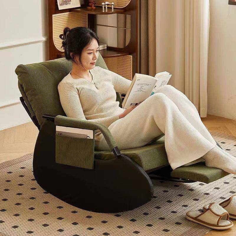 家用摇摇椅躺椅人台休阳闲椅客厅轻奢人FKX懒摇椅逍遥椅成单人沙