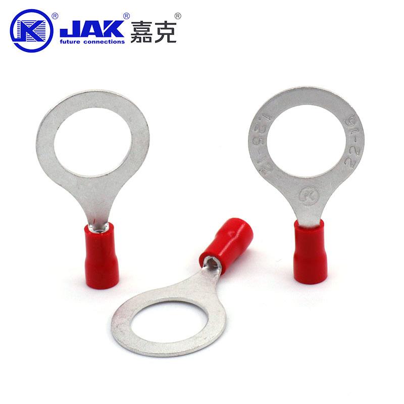 RV1.子25-12冷压端螺M12丝口铜鼻子接线端子紫接铜国标线冷压PPC