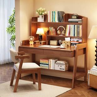 实木桌桌写子家用长条书室工作台书B667房办公字桌学生卧学习桌电