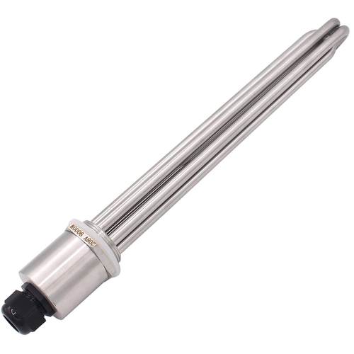 33000w-12W电热管不锈TFQK钢16L法兰加热程管DN40工水箱发热管爆