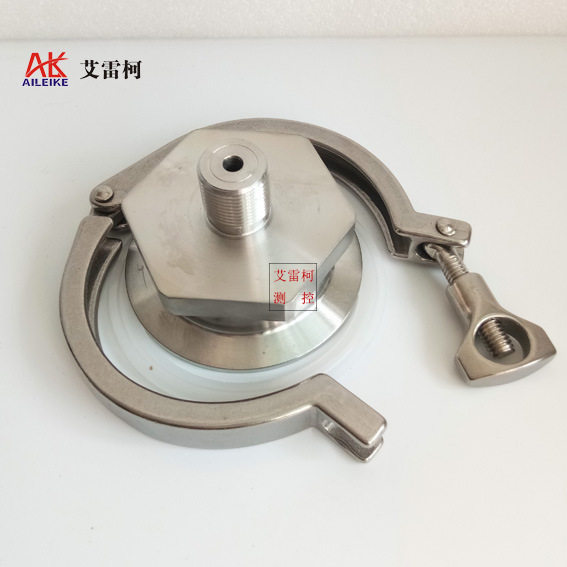 不锈钢快装外丝卡箍接头77.5mm