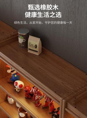 实ZG-84851木书柜杂志柜立书柜杂物储物柜组柜家柜用客厅展合示柜