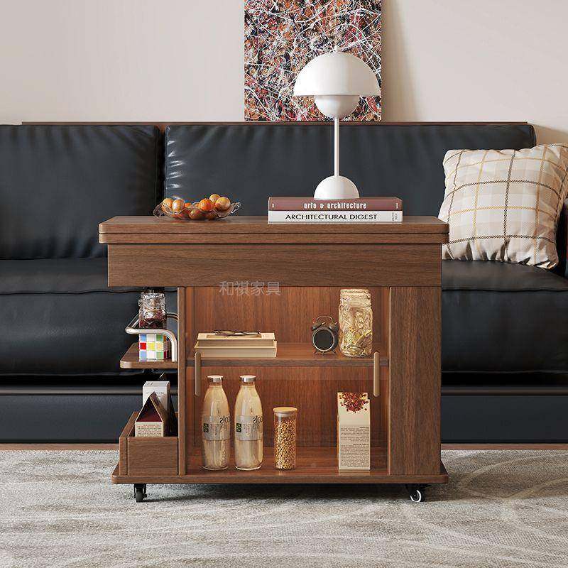 桌全实木茶几客228移动折叠小子小户型家厅用沙发边几阳台推小车,住宅家具,茶几,淘宝优惠券,粉丝福利购,淘宝优惠卷