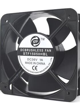 珠STF15050直流散热风32372扇150*10*50m配电柜双滚风扇12V52m4V3