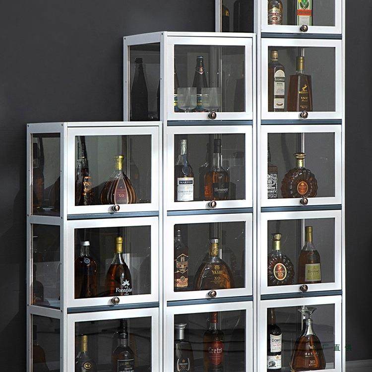 约酒柜展示柜现代简餐无品牌/边柜网红酒架欧式靠墙客实木置小物