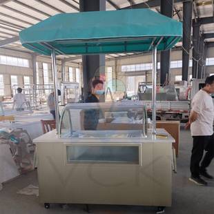 明毅户外餐车景集露市营区小吃558三轮车网红节假日果推汁美食车