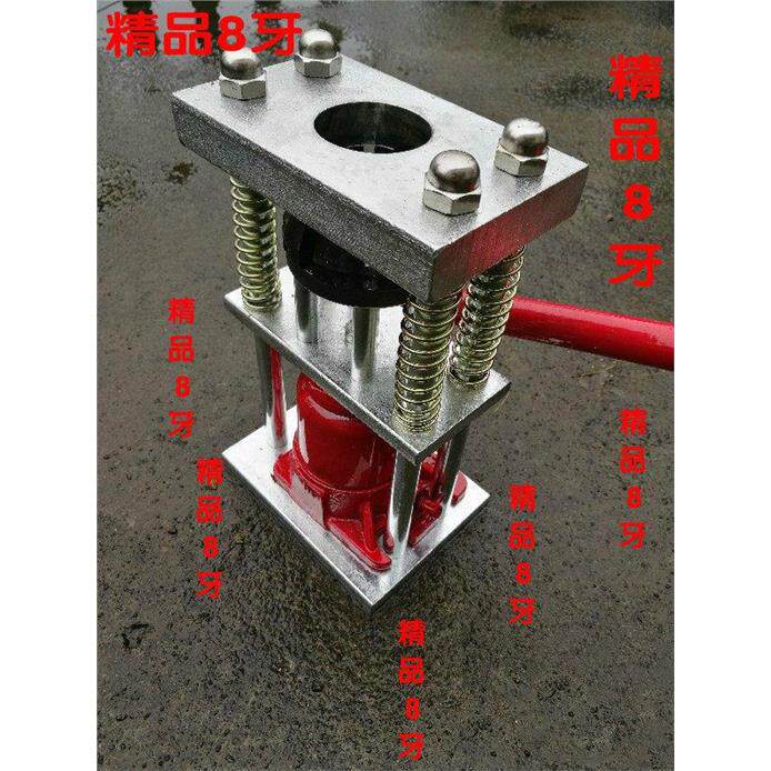 液压钳维修焊枪机器压管机不锈钢铜套高压氧气管扣压锁紧机器8牙