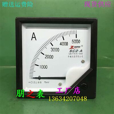 指针式励磁直流电流表6C2