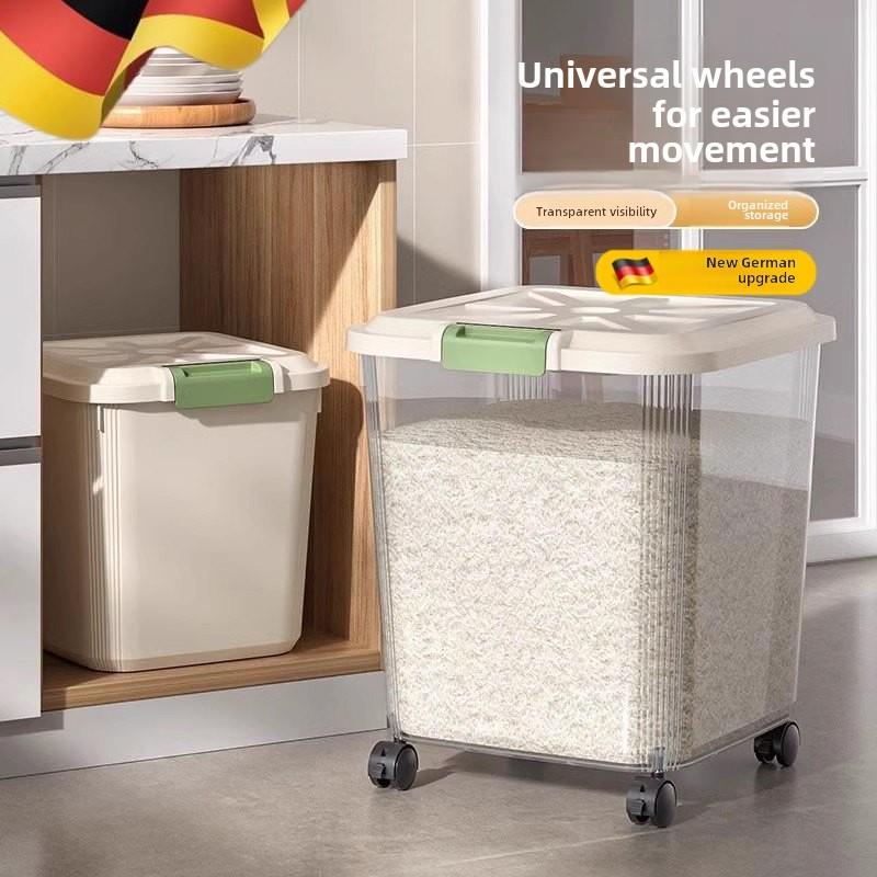 米桶家用厨房密封防虫防潮储米箱加厚储米罐面粉储粮桶储米罐