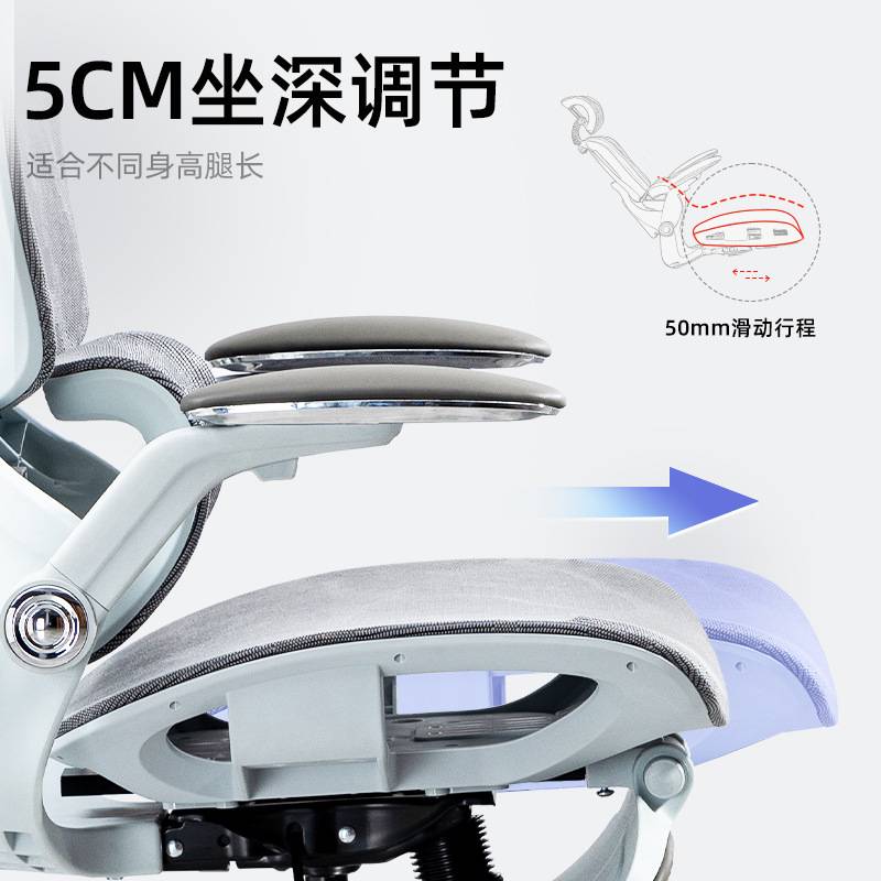 人体工学椅久坐不累舒适办公椅靠背电竞椅特网逍遥电脑椅护腰座椅