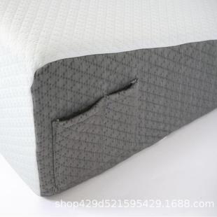 热销床IAY靠头大靠背沙发靠背垫躺床上斜护腰软包半躺角三枕护理