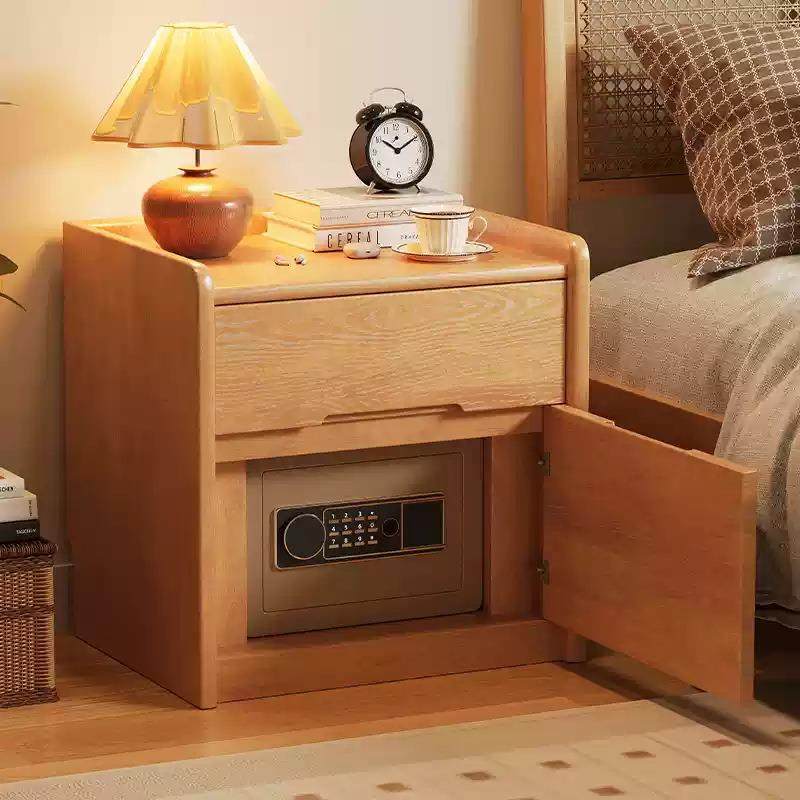 实木床头柜保保险ABW箱一码家用小型险柜智能指纹密卧室床体边储,电子元器件市场,其它元器件,淘宝优惠券,粉丝福利购,淘宝优惠卷