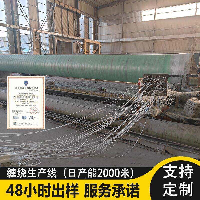 耐腐蚀璃玻钢PFI夹砂管道0DN30-2专600-市政工程用轻质高强厂家直