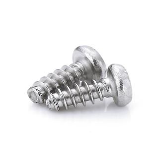 PB2无品牌 平头割尾塑料用 6螺丝圆头平尾自攻螺盘头丝尾自攻螺元