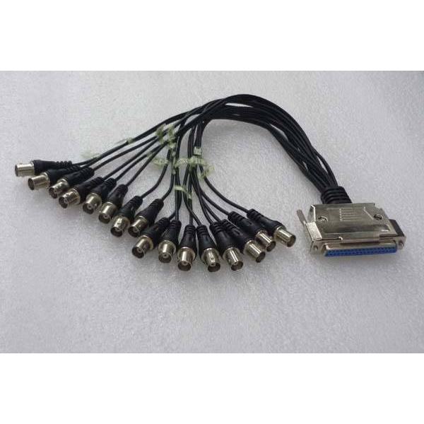 DB37母转16个BNC监控线 安防监控配线