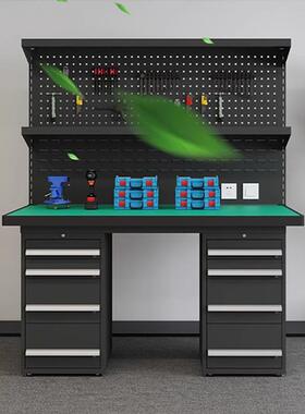 重QUN防型静电工台间作流水线钳工台装配操作台实车验室手机维修