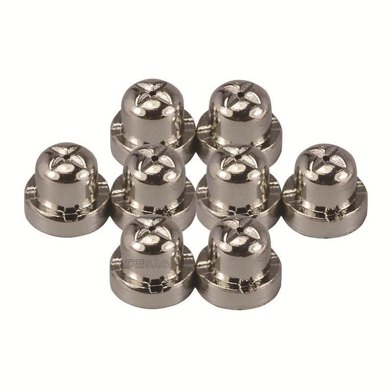 温州400A/PT1等离子切割配件2LG43镀镍电极喷CSU嘴保护罩分流器10