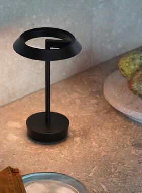 MagT912烛carm光装饰台灯氛围桌灯夜床头餐厅卧室睡眠h灯充电酒吧