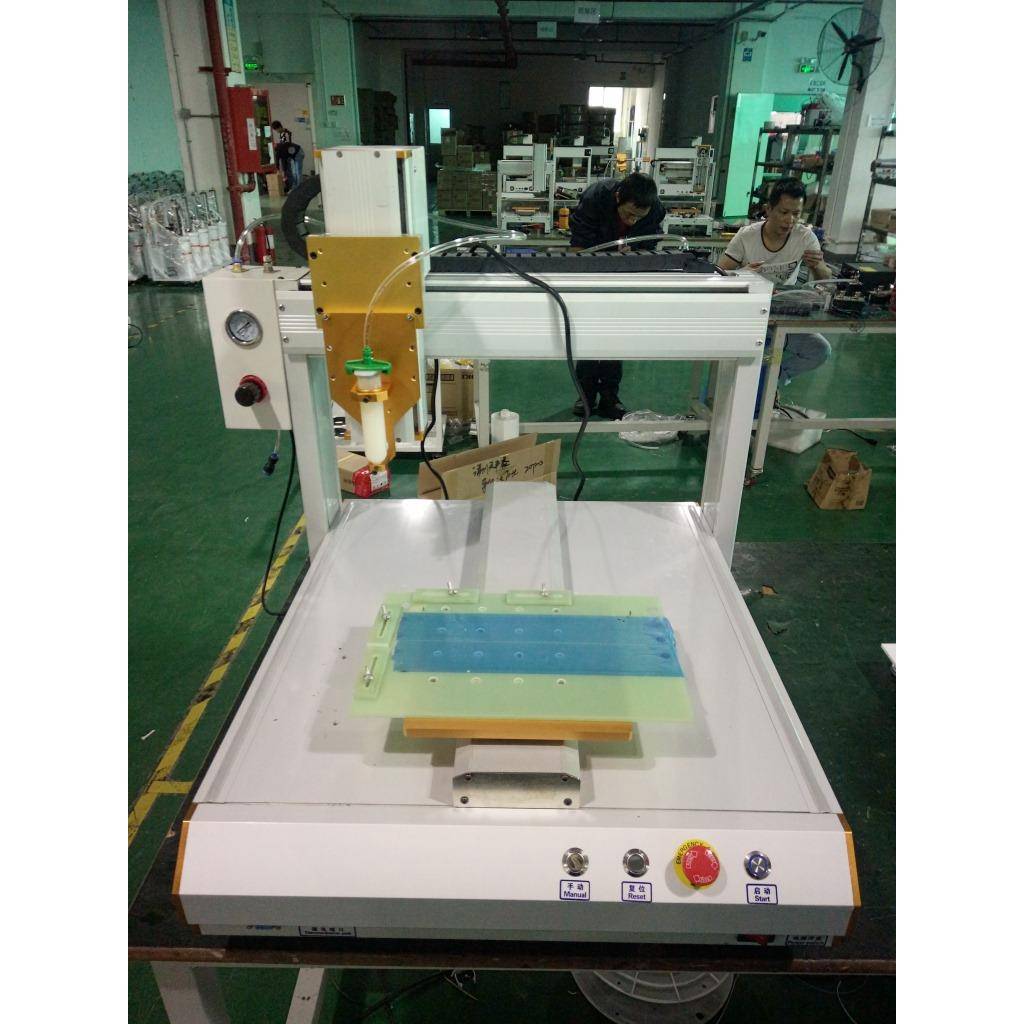 自NDD动化点胶机自动点机东莞全自动化设1m胶l塑料点胶针备筒