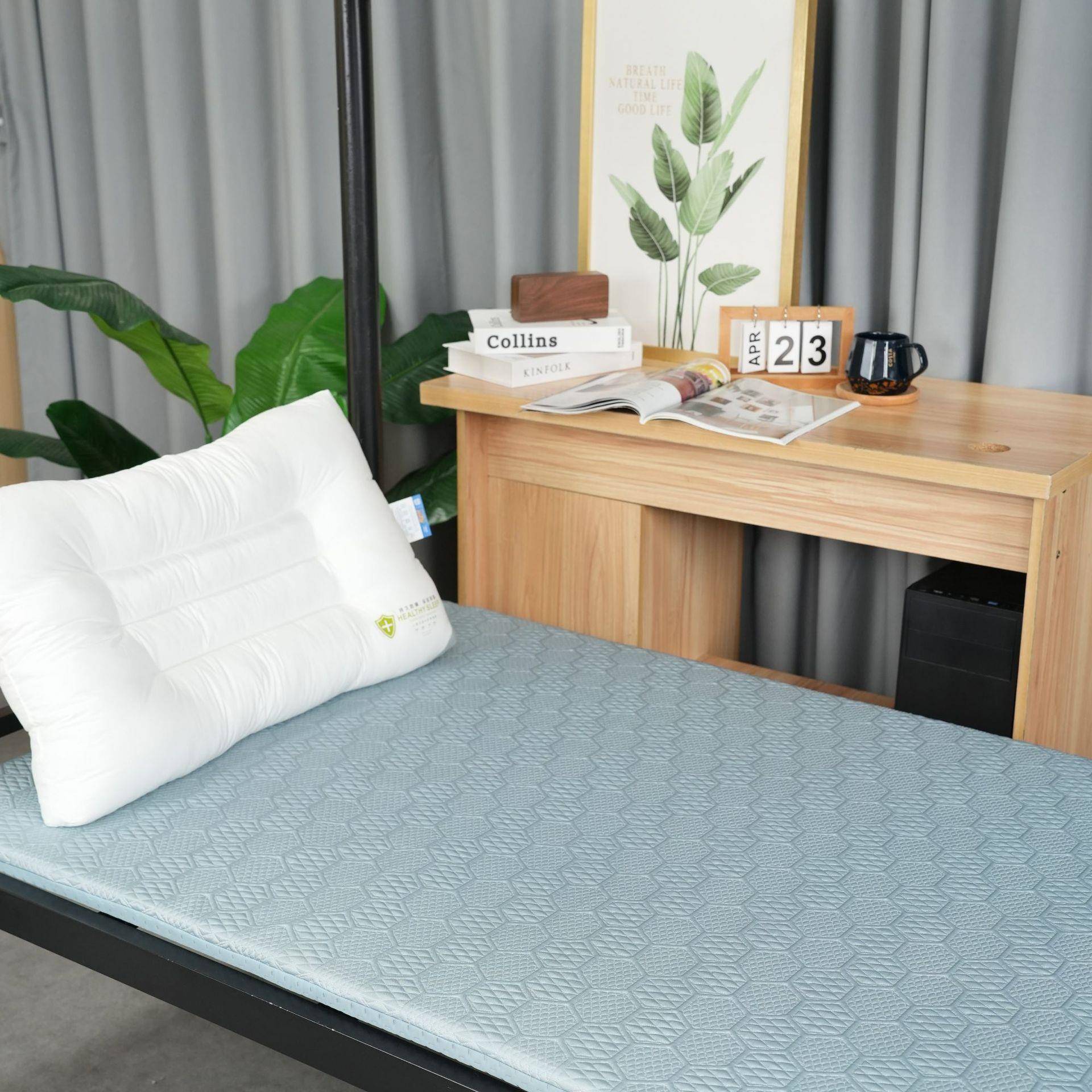 凉感薄款学生宿舍床垫保冬夏舍GAQ两用季床上护垫宿夏上下铺垫子