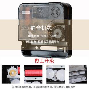 座钟摆件极创意个性台式时钟音家用无品牌/卧室静桌台钟面欧式钟