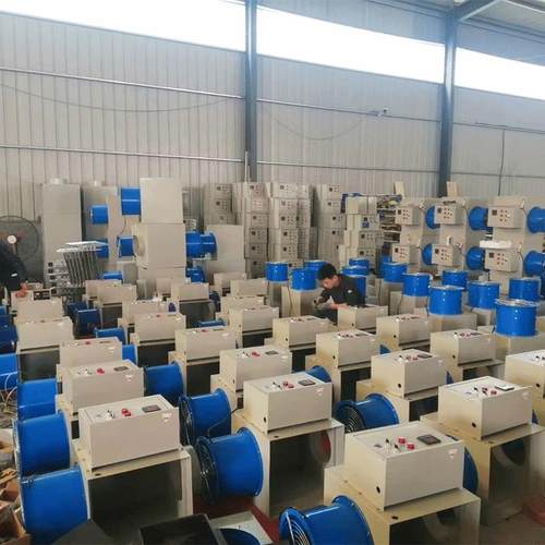 工业暖风机蔬菜大养热殖育雏ODI升温保暖恒温烘干棚大率电加功取