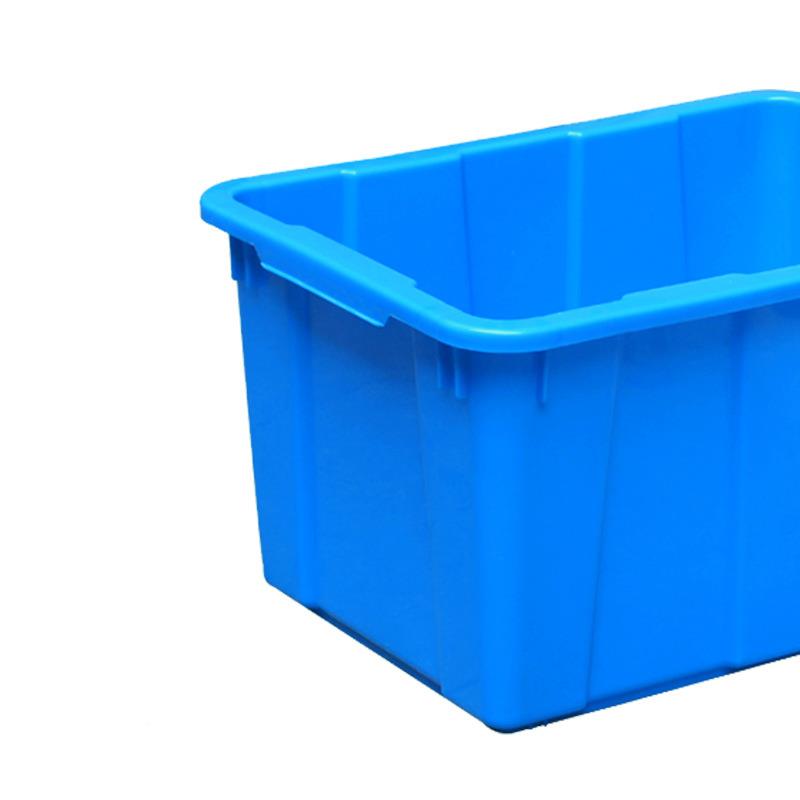 加厚684养水箱长方形方桶大容量养鱼龟养殖箱带盖鱼160L塑料泡卖