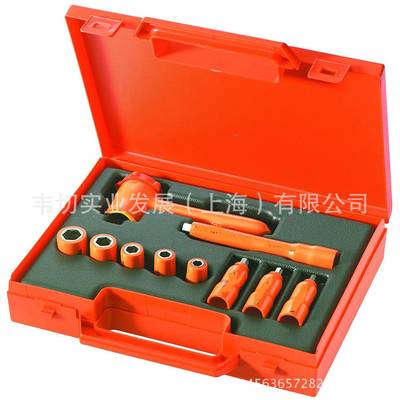 1.000V绝1/4棘轮套筒扳手套0装工具缘RIKD40AVSE