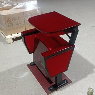 报告厅梯堂椅会CJR议室礼排椅便携连排写字板带阶教室联排椅折叠