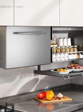 物折叠式QUK壁挂调料下架厨置架吊房柜方调味品盒墙壁收纳橱柜储