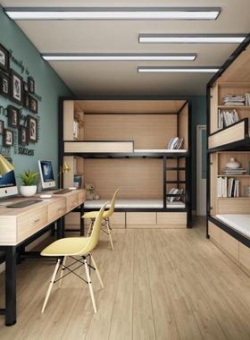 校tkcc-1宿舍高低床全包实学木床空舱上下床酒用店青年旅社太专太