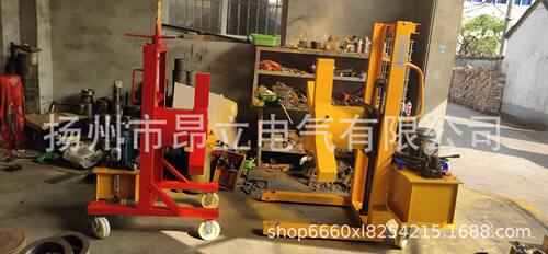 FBL-320电动液压升降拔轮器 分离式拉顶多用机车载式专用三爪拉马