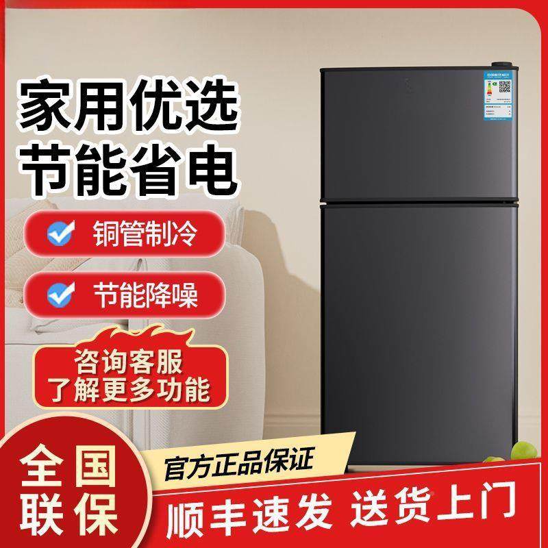 电箱气无品牌/双冰箱冰箱小型冰一级能效小租房迷你省电节能静音