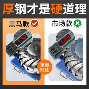 3通0不锈钢无动力4风MXL黑马防雨透气屋顶换气风球帽排风出风口风