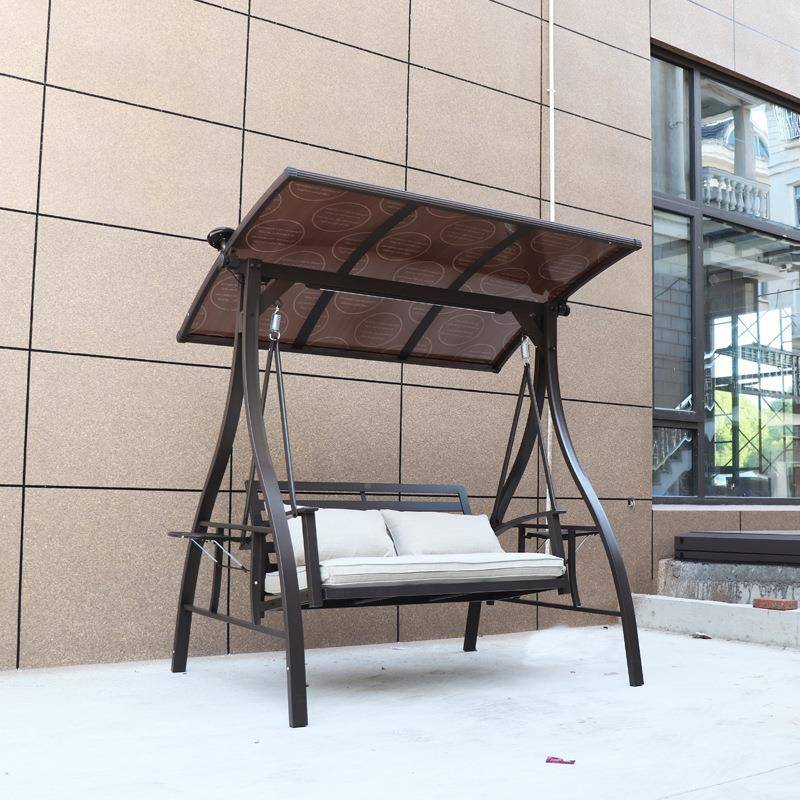 室人外外秋千摇台椅庭院花园双吊椅户家用阳太阳能秋JYS20213千荡