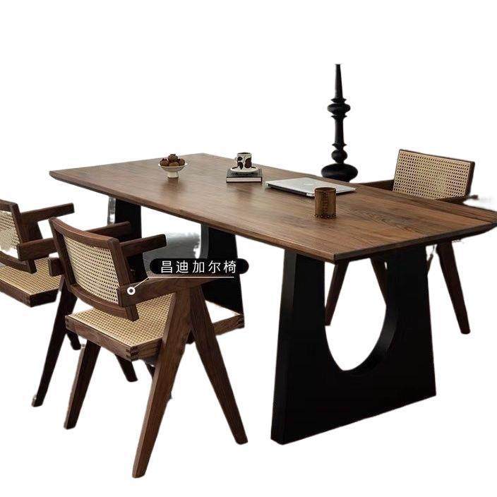 实8-3木餐桌胡桃木客长厅大书桌工台大作板餐书桌一色体会议办公,商业/办公家具,餐桌椅系列,淘宝优惠券,粉丝福利购,淘宝优惠卷